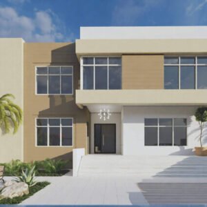 two floor modern house design , plot size 20 m x 30 m (copy)