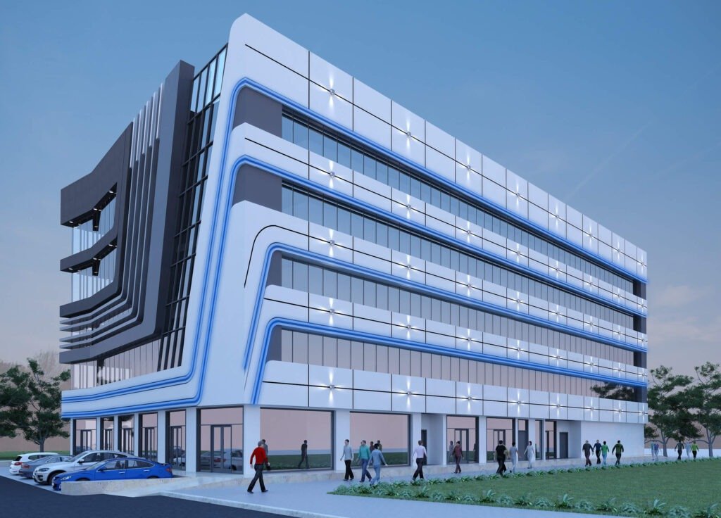 1013 5 floor building design +basement,plot size (42mx60m) (copy)