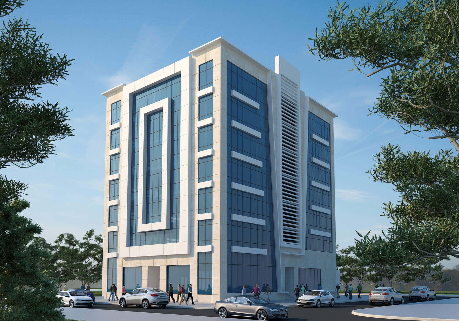1006 12 floor building design ,plot size (20mx20m) (copy)