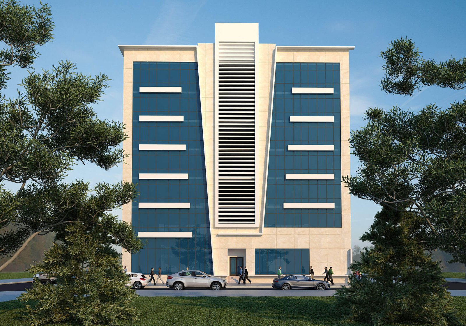 1006 12 floor building design ,plot size (20mx20m) (copy)