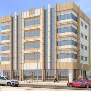 1012 5 floor building design,plot size (28mx22m)