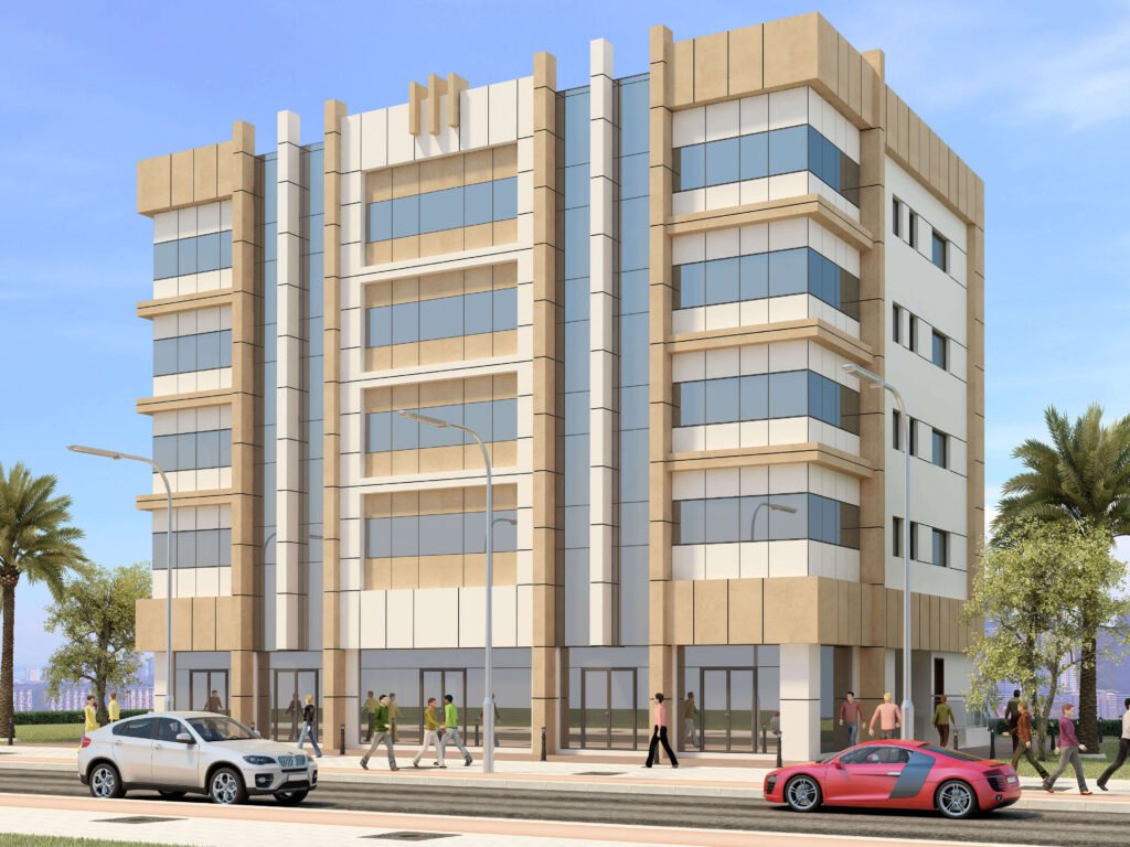 5 floors building r1