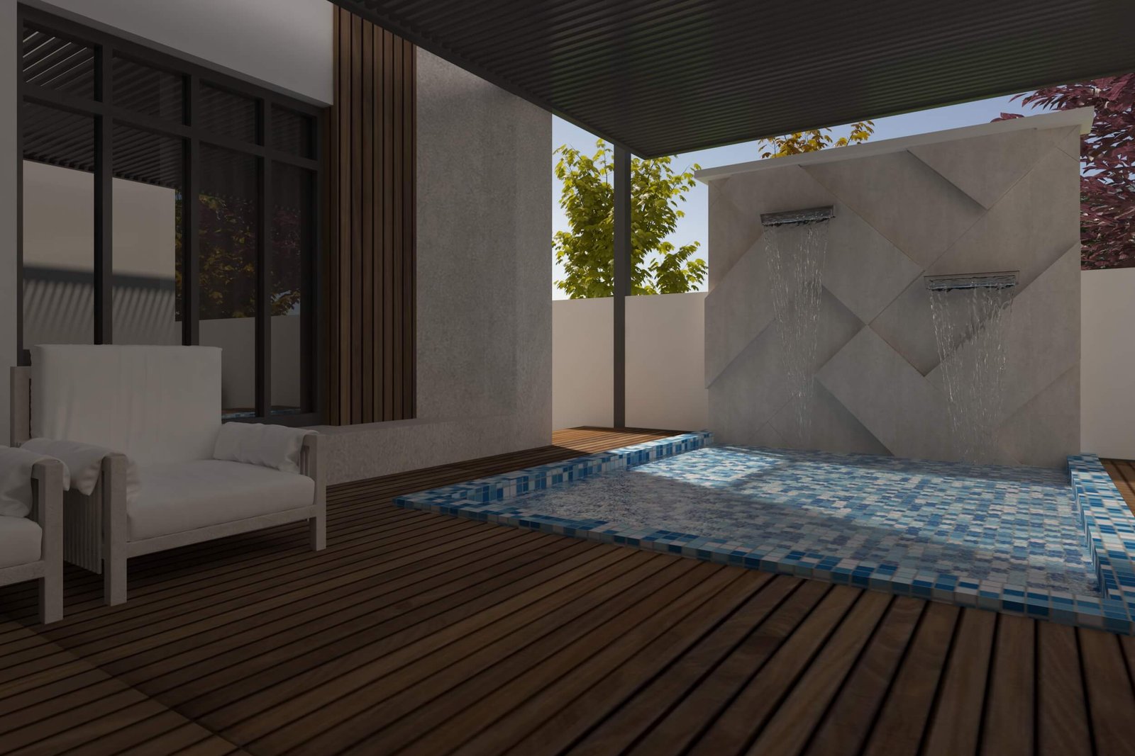 two floor modern house design,plot size( 21 m x 30 m) (copy)