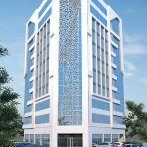 1009 12 floor building design ,plot size (20mx20m)
