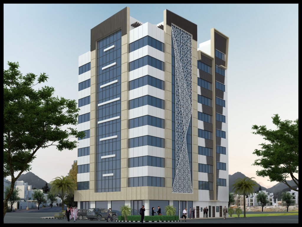 1010 10 floor building design +basement,plot size (25mx20m)