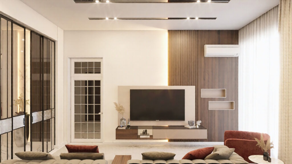 540-Family Hall Interior Design,Size (5.00mX7.00m) | Design Expert 360