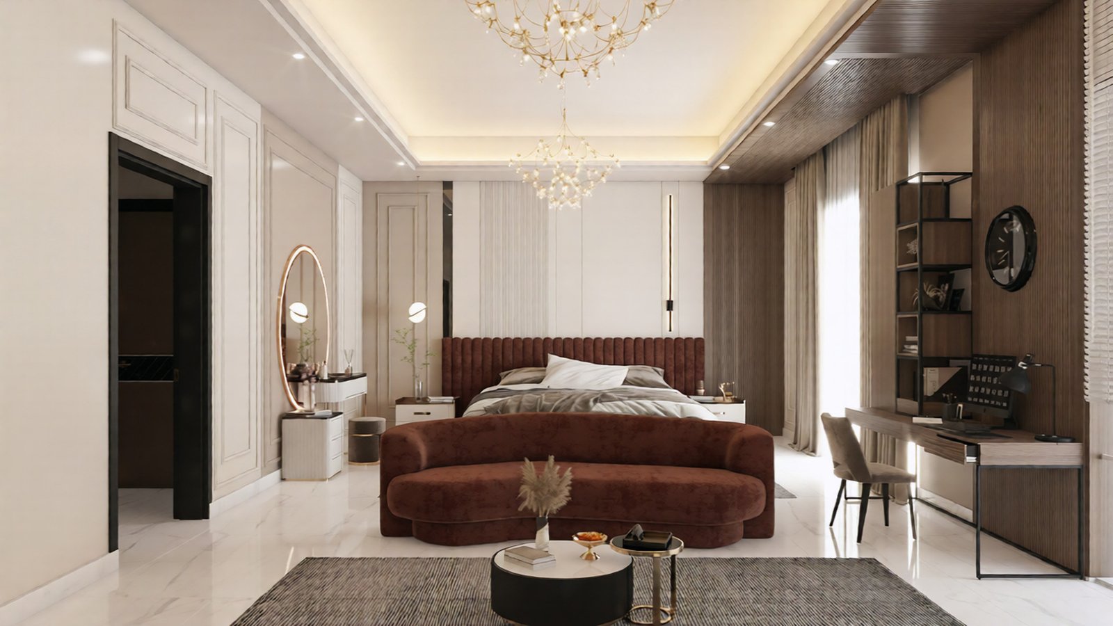 535 guest room interior design,size (5.00mx6.50m) (copy)