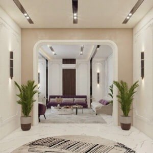 541 sitting loopy interior design,size (5.20mx3.90m)