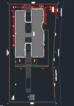 two floor modern house design , plot size 25 m x 35 m (copy)