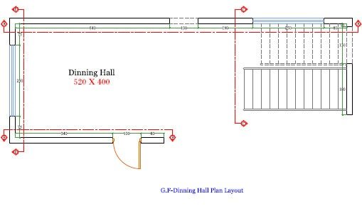 531 family hall interior design,size (5.20mx7.00m) (copy)