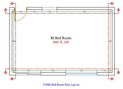 535 guest room interior design,size (5.00mx6.50m) (copy)