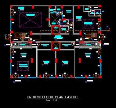 1002 11 floor building design ,plot size (25mx20m)