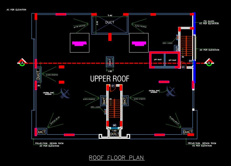 1006 12 floor building design ,plot size (20mx20m) (copy)