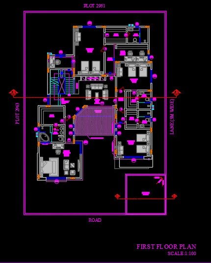 two floor modern house design,plot size( 21 m x 30 m)