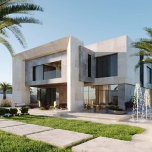 two floor modern house design , plot size 25 m x 35 m (copy)