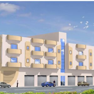 1011 3 floor industrial building design,plot size (50mx100m)