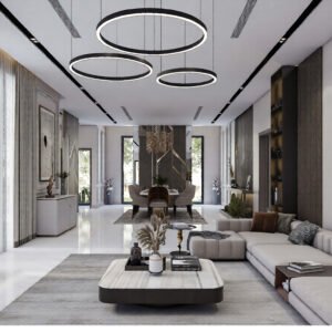 531 family hall interior design,size (5.20mx7.00m)