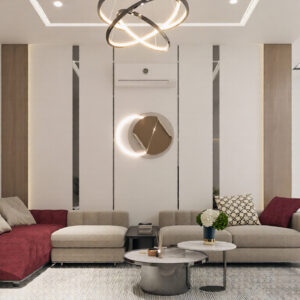 579-Family Hall, Interior Design, Size(7.20mx3.50m)