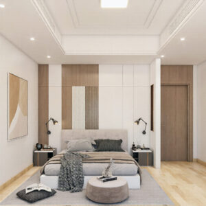 606-Bed Room, Interior Design, Size(4.70mx5.90m)