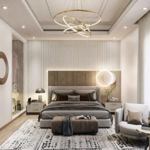 604-Bed Room, Interior Design, Size(9.70mx6.70m)