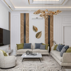 562-Family Hall, Interior Design, Size(5.00mx4.00m)