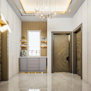 601-Entrance Lobby, Interior Design, Size(3.00mx2.40m)