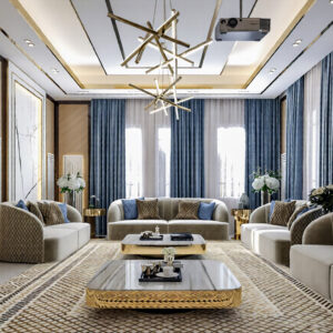 599 -Guest Room, Interior Design, Size(5.00mx7.70m)