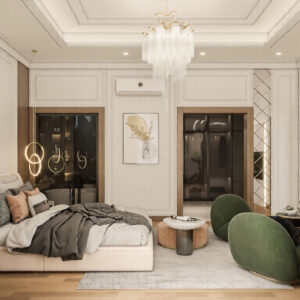 578-Master Room, Interior Design, Size(5.00mx4.20m)