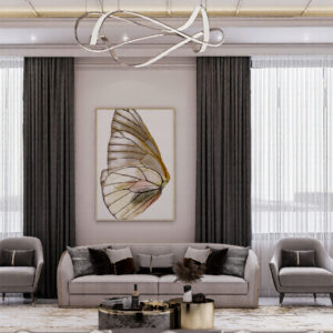 612-Guest Room, Interior Design, Size(7.50mx5.00m)