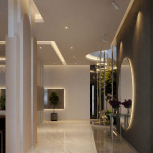 629-Entrance Lobby, Interior Design, Size(2.50mx4.20m)