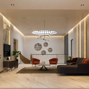 626-Family Sitting, Interior Design, Size(8.10mx5.00m)