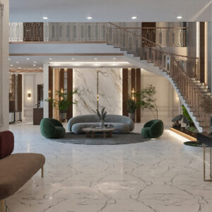 623-Open Lobby, Interior Design