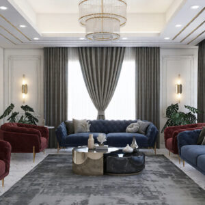 622-Guest Room, Interior Design, Size(6.50mx5.40m)
